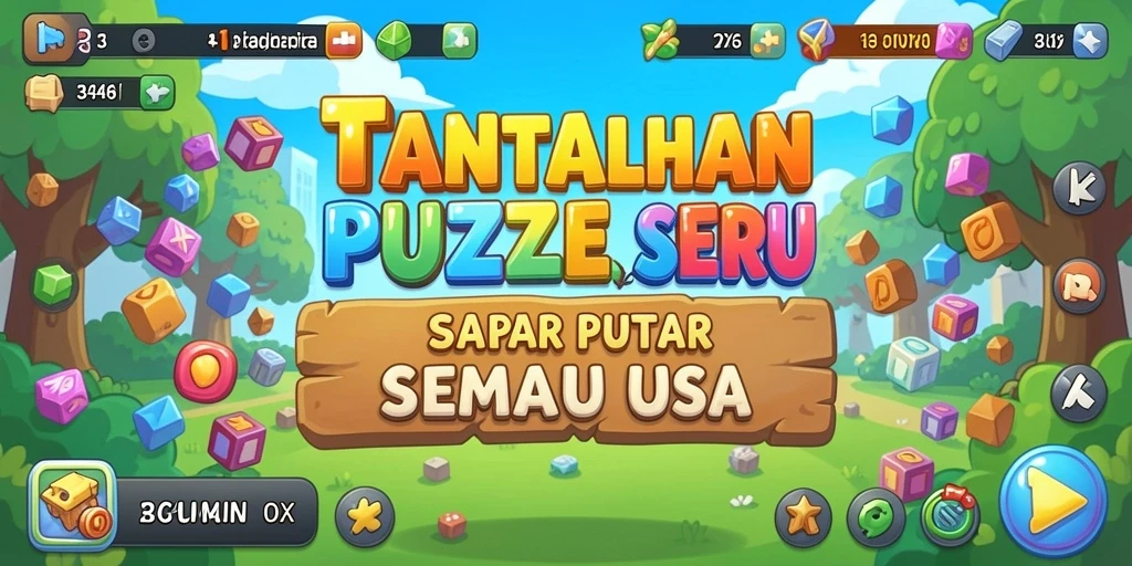 Screenshot utama 3446 menampilkan gameplay Puzzle yang menarik dan menantang.