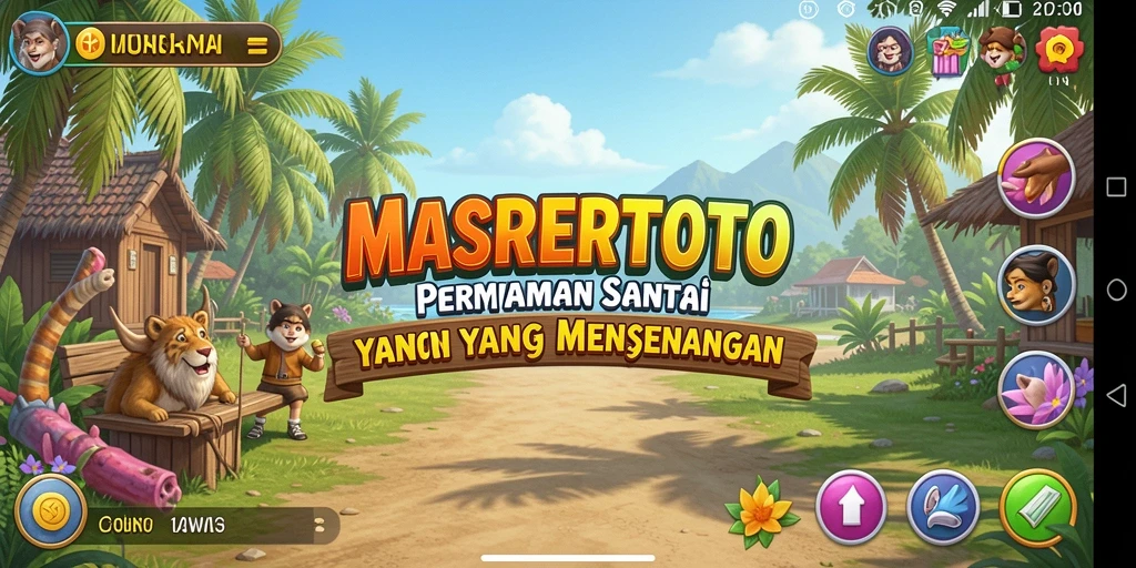 Layar permainan <strong>MASRERTOTO</strong> yang menarik dan penuh warna.