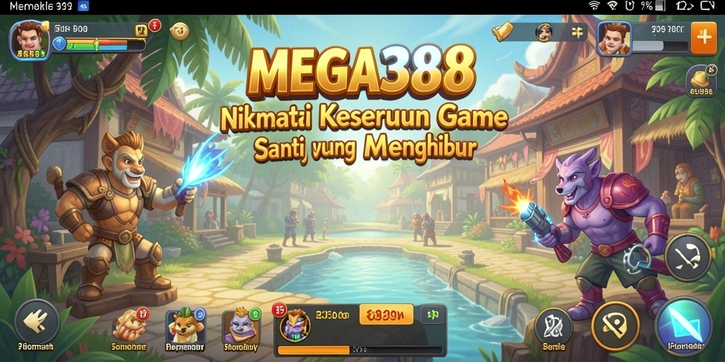 Screenshot gameplay MEGA388 yang menampilkan kesenangan bermain secara santai.