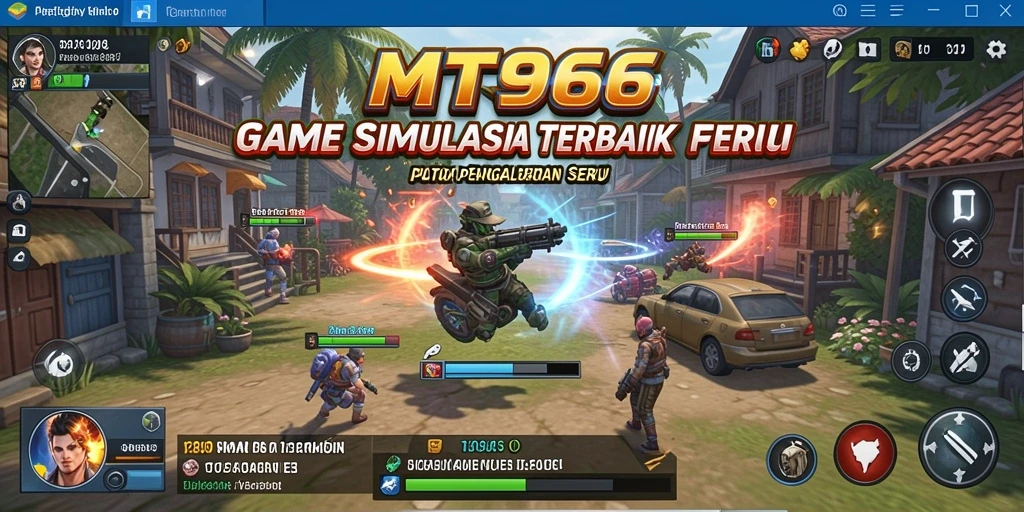 Tampilan menarik dari gameplay MT966 yang memikat.